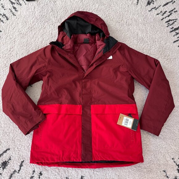 the north face men's clement tri 3 in 1 jacket